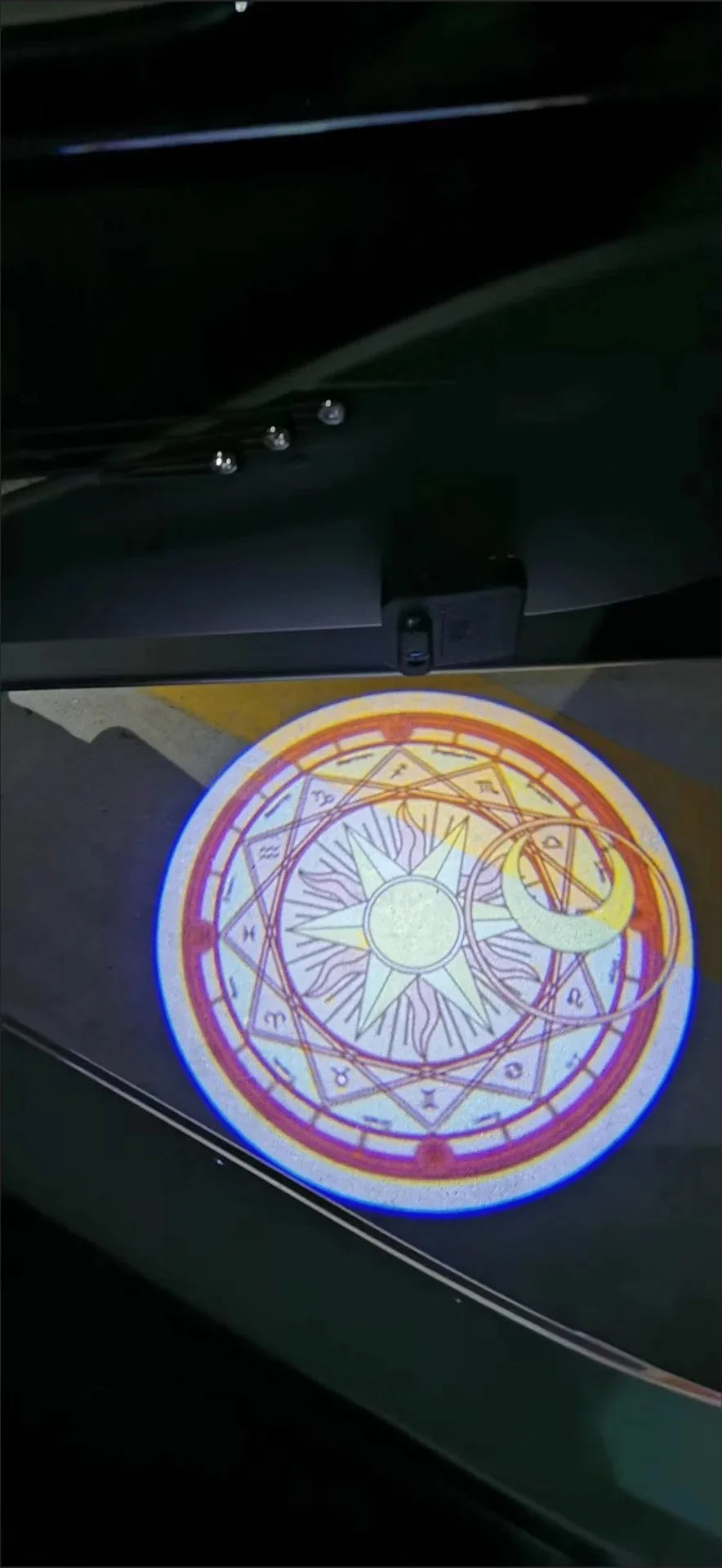 Moon Projector Lamps HD Projector Light || Car Decoration